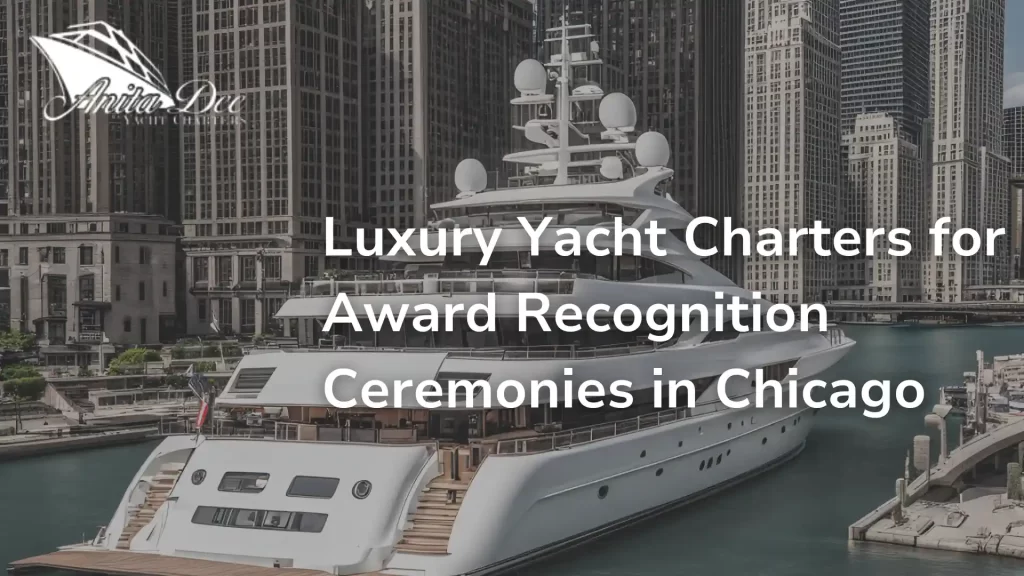 Luxury Yacht Charters for Award Recognition Ceremonies in Chicago image